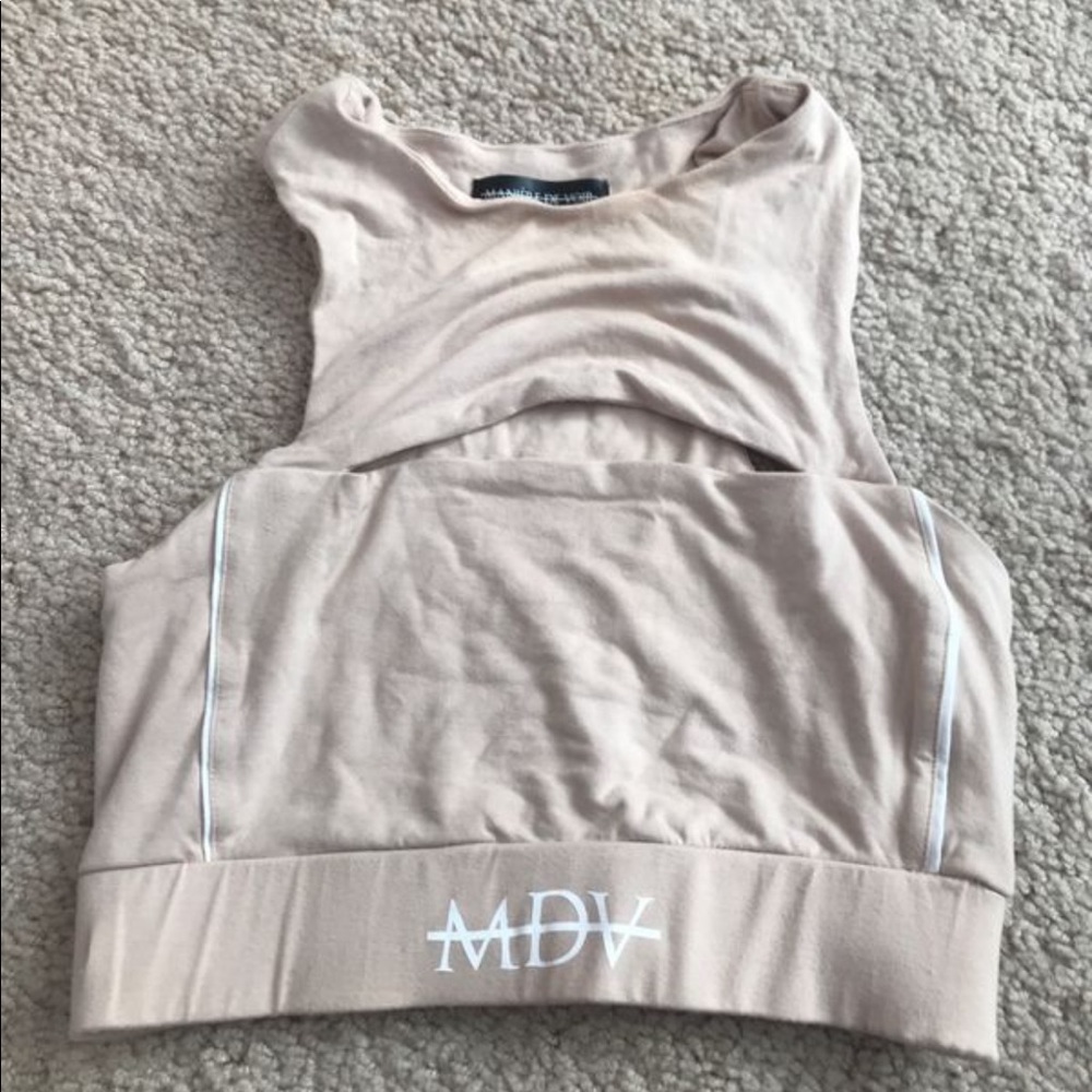 Workout crop top